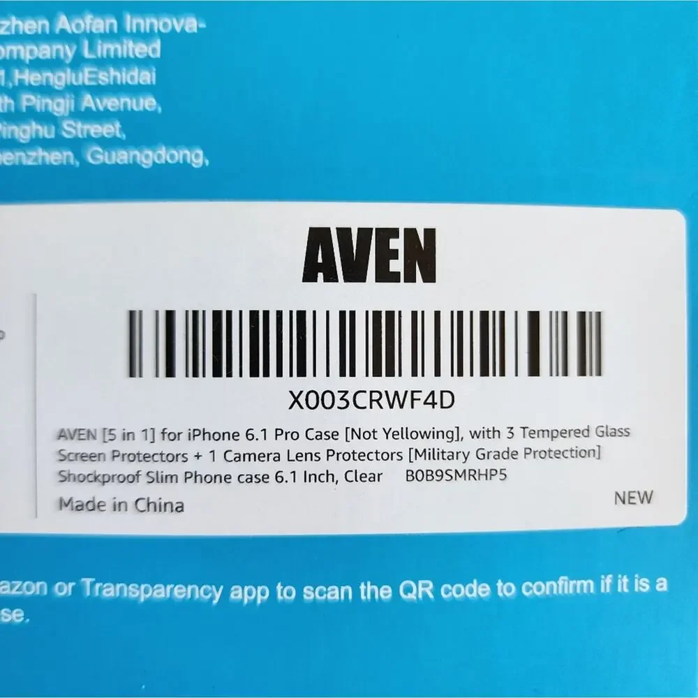 Aven‎ New Screen Protector 5 in 1 for iPhone 6 with 3 Screen Protectors Clear
